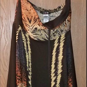 Leopard print dress by Just for Wraps